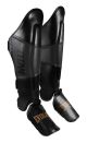 Everlast Titan Pro Striking Shin Guards, Black